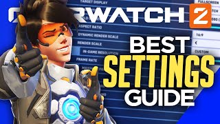 Overwatch 2 BEST SETTINGS Guide [upl. by Thier]