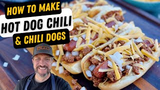 Hot Dog Chili  The Perfect Topping Full Recipe [upl. by Reppart]