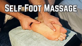 Follow Along Self Foot Massage  Plantar and Tarsal Foot Pain Techniques [upl. by Lillywhite778]