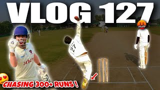 FIGHT for NO BALL😡 CRICKET CARDIO chasing 300 Runs🔥 40 Overs Match Vlog [upl. by Naej]