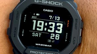 Casio G Shock GBD2001ERG MIP negative display [upl. by Christopher]