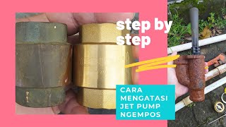 Cara mengatasi jet pump ngempos [upl. by Sharleen]