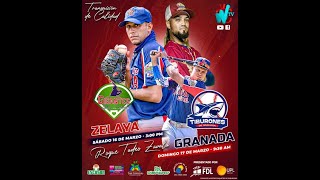 🔴Pomares2024 ZELAYA VS TIBURONES DE GRANADA JUEGO 3  ⚾️ En vivo [upl. by Atsocal]