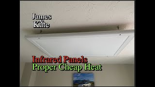 Infrared Heating  Proper Cheap Heat [upl. by Aenert]