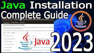 How to Install Java on Windows 1011  2023 Update  JAVAHOME JDK Installation [upl. by Leis984]