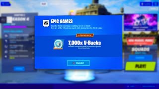 Fortnite messed up FREE VBUCKS [upl. by Nolrah]