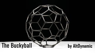 The Buckyball A carbon fiber model of the C60 molecule [upl. by Malcom478]