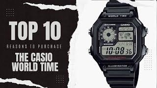 Top 10 reasons to purchase the Casio World Time [upl. by Lonnard]