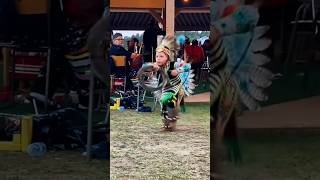 This little guy danced hard all weekend He was so cute nativeamerican indigenous powwow dance [upl. by Sesmar348]