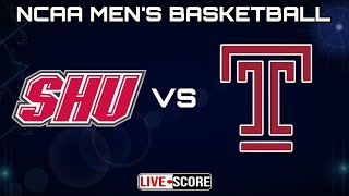 Sacred Heart Pioneers vs Temple Owls  NCAA Mens Basketball Live Scoreboard [upl. by Mckale67]