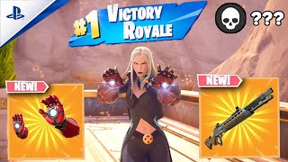 I played like Ninja  Fortnite PS5 gameplay  Fortnite quotZero Buildquot PS5 Controller gameplay [upl. by Ahcire]