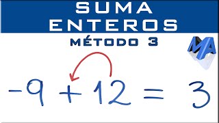 SUSTRACCIÓN DE NÚMEROS ENTEROS PASO A PASO [upl. by Ateikan]