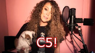 Mariah Carey amp The Choir  Going Up Yonder Full Vocal Showcase [upl. by Rabah]