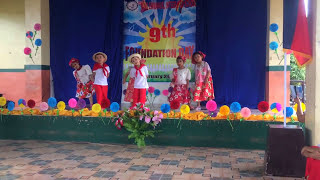 LERON LERON SINTA Dance By Preschoolers  Nursery Level School Foundation Day  Little Kids Dance [upl. by Yltnerb788]