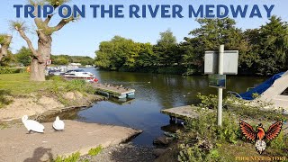 Canoe Trip On The River Medway [upl. by Wandis163]