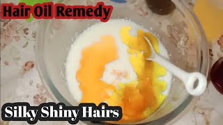 Hair oil remedylHomemade Hair growthoil Hair oil for long ampstrong hairs4x fasterHair growth [upl. by Androw635]