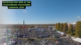 Rockstar POV Ride At The Schaumburg Halloween Carnival 2024 [upl. by Four]