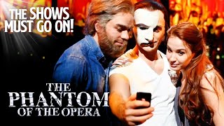 Rehearsals with Ramin Karimloo and Sierra Boggess  Backstage at The Phantom of The Opera [upl. by Demmy]