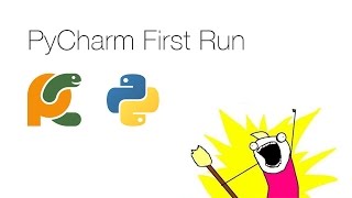 PyCharm First Run [upl. by Yahsan]