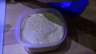 MakIng Organic Sourdough Starter In My Off Grid Home [upl. by Nothgiel138]