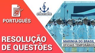 Concurso Marinha SMV RM2  Resolução de Questões  Prof Letícia Góes [upl. by Zedecrem568]