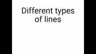 Different types of lines  Junior KG  English  Maths concept  Standing sleeping slanting squiggle [upl. by Asiela]