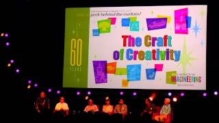 D23 Expo Imagineering Panel Craft of Creativity [upl. by Anerehs]