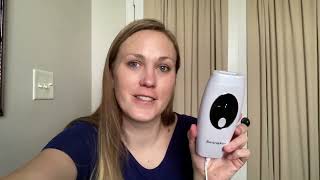 Review Part 1 of the 5minskin Hair Laser Removal Handset 20  The Ultimate Skincare Routine [upl. by Rehpotsyrk]