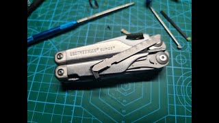 Leatherman Surge spare tshank blade [upl. by Ettelohcin]