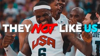 Team USAs DISS Song  Entire World Kendrick Lamar  Not Like Us EDIT [upl. by Winser]