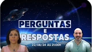 Perguntas e respostas 220824 às 2100h [upl. by Ilesara]