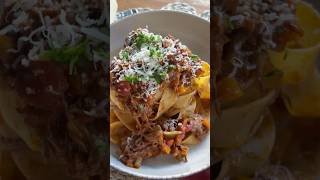 Day 4 Beef Ragu Pappardelle 15 meals under 15 couples edition Recipe is on my Instagram [upl. by Adolpho336]