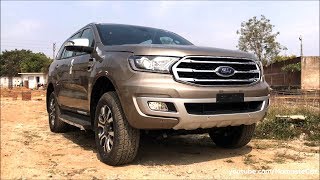 Ford EndeavourEverest 32 Titanium 4WD 2019  Reallife review [upl. by Kitchen]