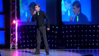 Johnny DiGiorgio Singing quotSave The Last Dance For Mequot at Half Hollow Hills Idol 2015 [upl. by Yarised]