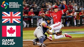 Great Britain vs Canada Game Highlights  2023 World Baseball Classic [upl. by Namref]