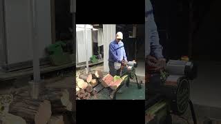 Forestwest 18ton Kinetic Log Splitter in Action logsplitter forestwest firewood [upl. by Adriano365]