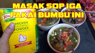 Resep dan Bumbu Sop Iga sapi [upl. by Neeloj142]