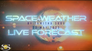 A Big EarthDirected Storm amp XFlare Potential Rises  Informal Live Briefing 23 March 2024 [upl. by Ydassac]