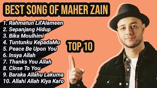 Best Song of Maher Zain 2022  Rahmatun LilAlameen Sepanjang hidup Peace be upon you dll [upl. by Whitehurst212]