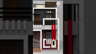 2 floor house design  small family house design  low cost home design  front elevation house idea [upl. by Naharba]