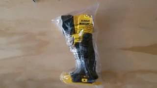 DeWalt 20v Max LED Flashlight Review DCL040 [upl. by Sisxela]