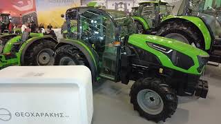 DEUTZFAHR 5080 DF small tractor 2024 [upl. by Rimas]