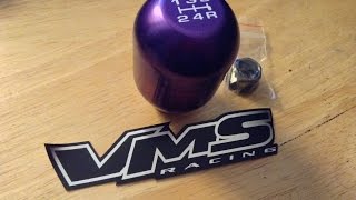 NeoChrome Titanium ShiftKnob Mazda3 VMSRacing [upl. by Vano]