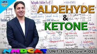 MDCAT  Aldehydes and Ketones  Unit 17  Lecture No2  Prof Wajid Ali Kamboh  WAK Entry Test [upl. by Ciprian721]