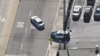 Police chase Authorities chasing alleged shooting suspect [upl. by Chancellor837]