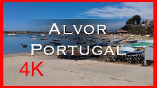 Alvor Portugal  walk with us through Alvor a seaside resort and fishing village in the Algarve [upl. by Loralyn147]