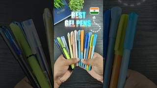 Best GEL Pens💯 in India 🇮🇳 writingmania bestgelpens boardsexam ytshortsindia pen pencil [upl. by Eiramannod]