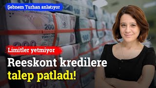 Reeskont Kredilere Talep Patladı Limitler Yetmiyor  Şebnem Turhan [upl. by Auoz]