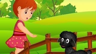 Baa Baa Black Sheep  Children Rhymes Nursery Songs with Lyrics  Learn 123 for Kids  Flickbox [upl. by Jinny992]