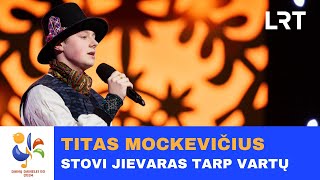 Titas Mockevičius – „Stovi jievaras tarp vartų“  „Dainų dainelė 2024“ [upl. by Irita]